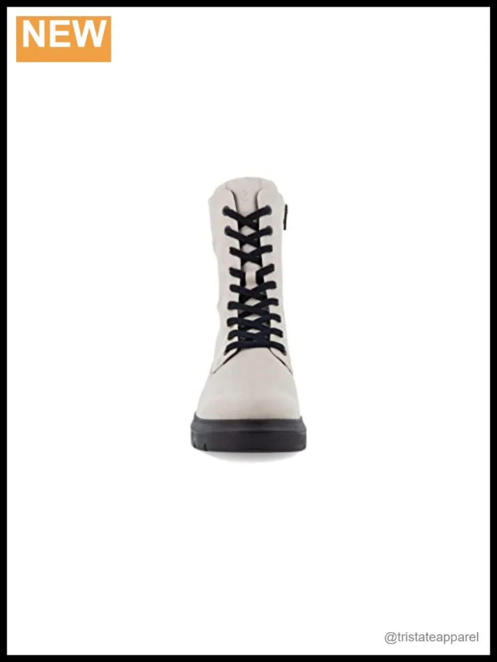 ECCO Women's Water-resistant Tall Boots Calf High Sherpa Fleece Lining Lace-up